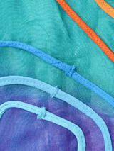 幾何学 刺繍 デザインジャケット