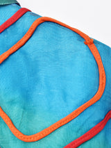 幾何学 刺繍 デザインジャケット