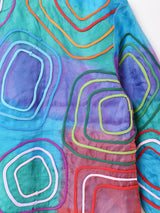 幾何学 刺繍 デザインジャケット