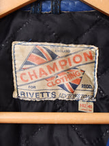 70's RIVETTS CHAMPION モーターサイクルジャケット