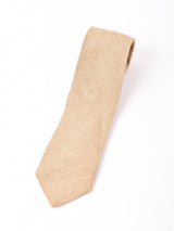 【6色展開】リネン 無地 ネクタイ