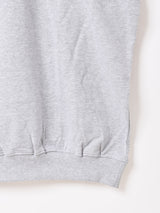 【2色展開】Backers ワンポイント刺繍 BullDog ショートスリーブ スウェットシャツ