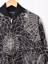 スパイダーウェブ柄 リバーシブル ジャケット