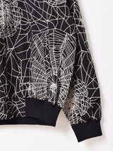 スパイダーウェブ柄 リバーシブル ジャケット