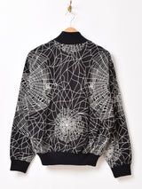 スパイダーウェブ柄 リバーシブル ジャケット
