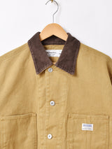 【4色展開】Backers カバーオールジャケット