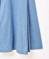 【2色展開】Emerald Motel デニム レースアップ キャミソールワンピース