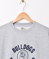 ブルドッグ プリント スウェットシャツ