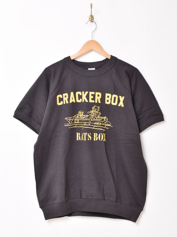 Backers 半袖スウェットシャツ 「CRACKER BOX」