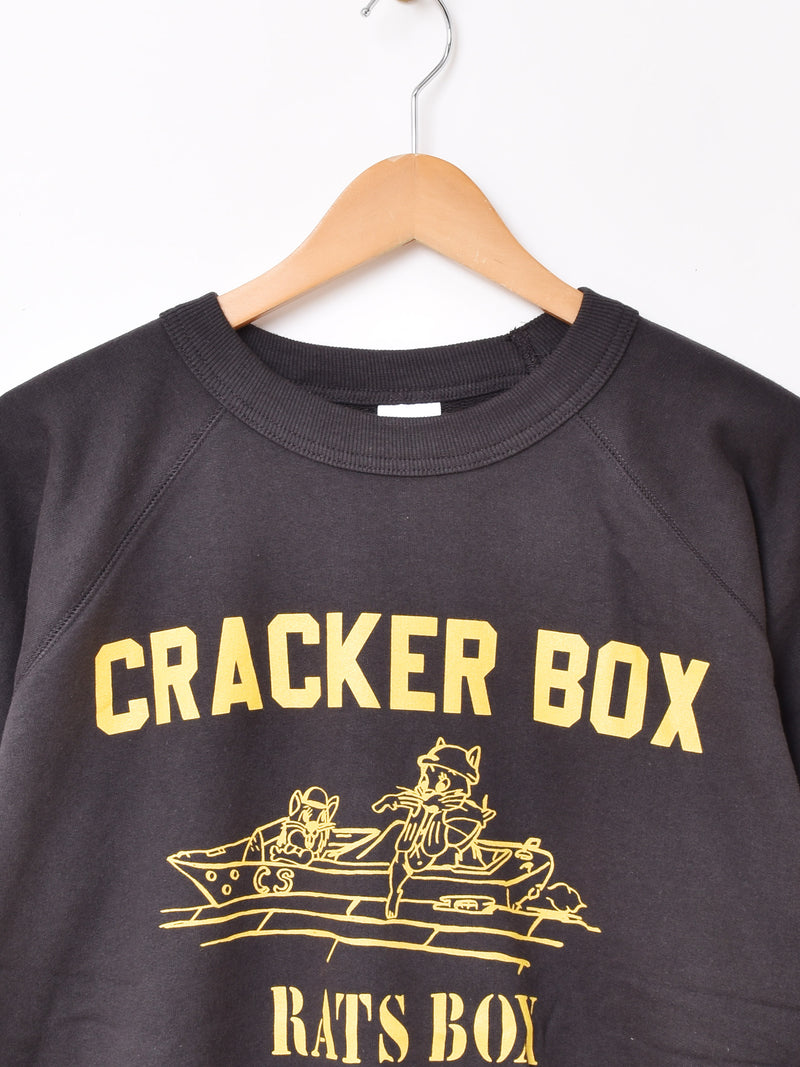 Backers 半袖スウェットシャツ 「CRACKER BOX」