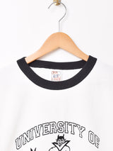 【2色展開】 リンガーTシャツ Devil「UNIVERSITY OF HILL」