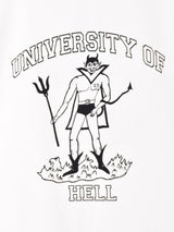 【2色展開】 リンガーTシャツ Devil「UNIVERSITY OF HILL」