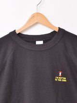 Backers 半袖スウェットシャツ 「I’M ROTTEN TO THE CORE」