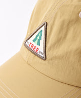 【2色展開】刺繍 パッチ アウトドア キャップ 「Tree」