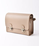 【2色展開】 PU ミニフラップショルダーバッグ