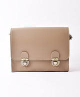 【2色展開】 PU ミニフラップショルダーバッグ