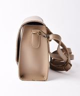 【2色展開】 PU ミニフラップショルダーバッグ