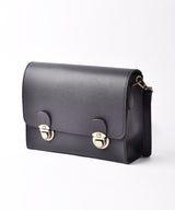 【2色展開】 PU ミニフラップショルダーバッグ