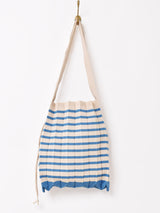 【3色展開】 ボーダー ニット トートバッグ