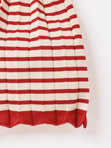 【3色展開】 ボーダー ニット トートバッグ