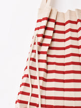 【3色展開】 ボーダー ニット トートバッグ