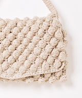 【2色展開】 クロシェ ハンドバッグ