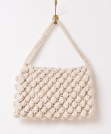 【2色展開】 クロシェ ハンドバッグ