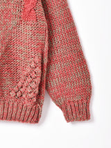 ケーブル ハンドニットセーター