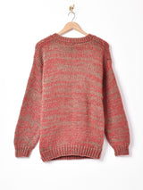 ケーブル ハンドニットセーター