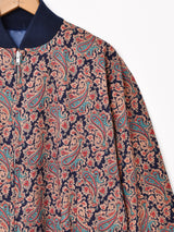 Backers ペイズリー柄 リバーシブル ジャケット