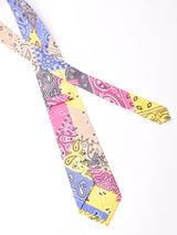 【2色展開】クレイジー バンダナ柄 ネクタイ