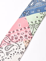 【2色展開】クレイジー バンダナ柄 ネクタイ