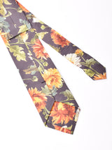 フラワーペイント ネクタイ