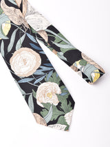【2色展開】大花柄 ネクタイ
