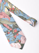 【2色展開】大花柄 ネクタイ