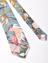 【2色展開】大花柄 ネクタイ