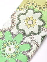 【2色展開】ヒッピー風 花柄 ネクタイ