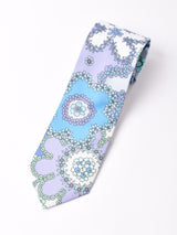 【2色展開】ヒッピー風 花柄 ネクタイ