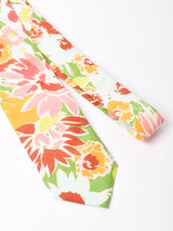 花柄 リゾート ネクタイ