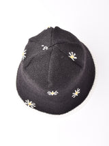 【2色展開】花柄 クロシェハット