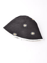 【2色展開】花柄 クロシェハット