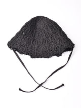 【3色展開】ヒモ付き クロシェ ペーパーハット