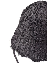 【3色展開】ヒモ付き クロシェ ペーパーハット