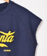 【3色展開】 ノースリーブ スウェット Atlanta