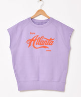 【3色展開】 ノースリーブ スウェット Atlanta