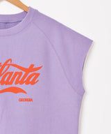 【3色展開】 ノースリーブ スウェット Atlanta