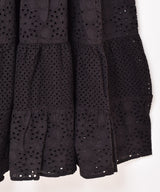 【4色展開】Emerald Motel カットワーク ティアード キャミソールワンピース