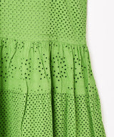 【4色展開】Emerald Motel カットワーク ティアード キャミソールワンピース