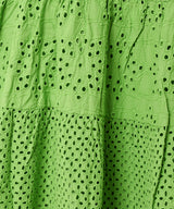 【4色展開】Emerald Motel カットワーク ティアード キャミソールワンピース