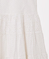 【4色展開】Emerald Motel カットワーク ティアード キャミソールワンピース